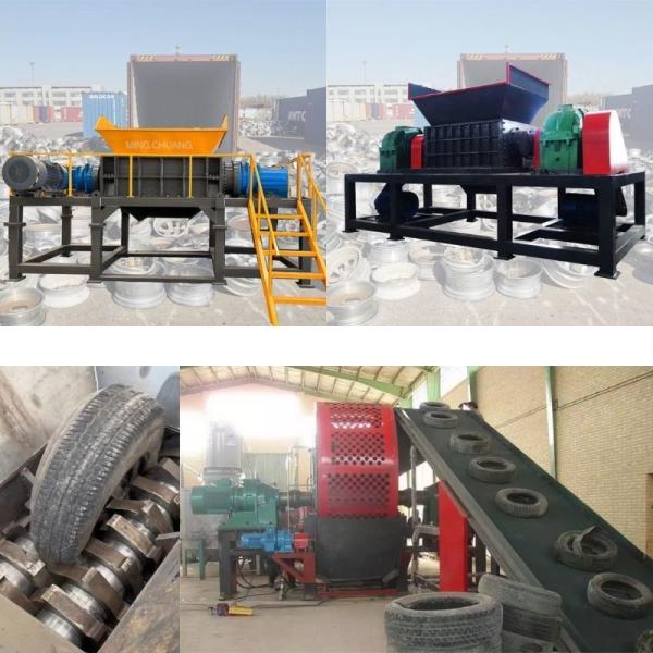 Long Service Life Waste Tire Shredder Machines After-sales Service 24 Hours Online