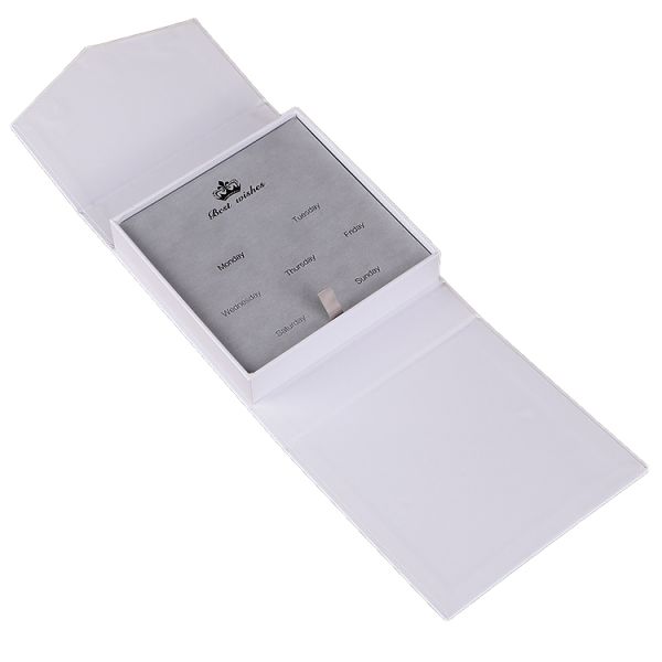 Customized Magnetic Flip Top Box Luxury Special Paper Double Door With Lining