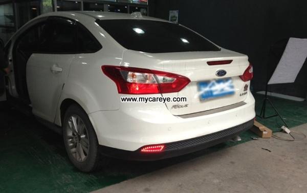 Ford Focus LED Bumper lamp Reflectors taillight brake Backup Lights Reversing light