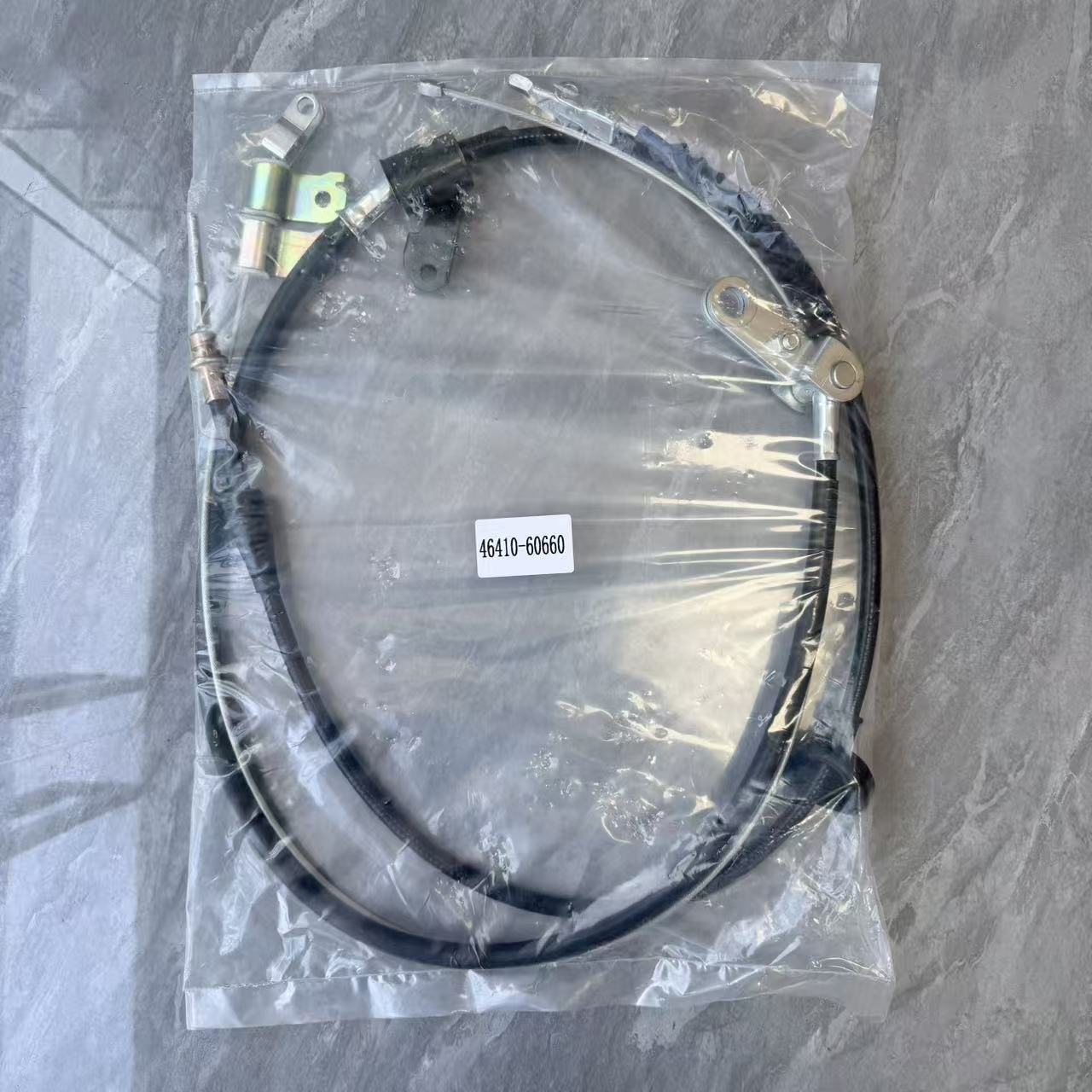Black Automotive Control Cables 46410-60660 Landcruiser Handbrake Cable 2240cm For FZJ80 HDJ80 HZJ80