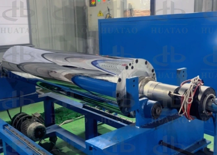 Thick Insulation Temp Locked Induction Heating Roller For Nonwoven Produce And PTFE Calendering