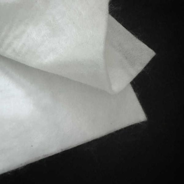 Industrial Nonwoven Filtration Fabric PET Filament Polyester Geotextile Anti Aging 50-100m