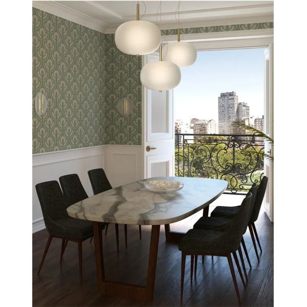 Scandinavia Pendant Light Big Glass Ball Ceiling Chandelier Suspension Hanging (WH-GP-199)