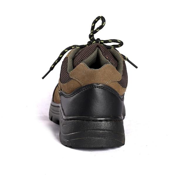 Shengjie Metal Eyelets Steeltoe Microfiber Leather Rubber Outsole Unisex Slip Resistant Work Boots Safety Shoes