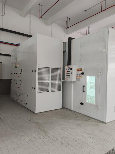 Diesel Heating Auto Body Spray Booth White TLSJ-8005 For Car Painting Oven Room