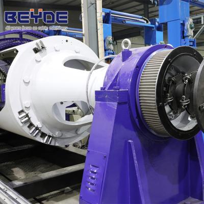 Máquina de encalhamento tubular durável, equipamento de fabricação do cabo de fio