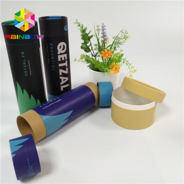 Kraft Paper Push Up Cardboard Tube Pharmaceutical Blister Packaging Offset Printing