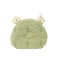 Oreiller 100% respirable de bébé d'oreiller d'OEM d'ODM de coton mou nouveau-né principal infantile animal fait sur commande de grenouille
