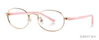Quadros brancos do monóculo da prescrição de Rose Gold Mental Optical Frames do monóculo das crianças do círculo de PARIM