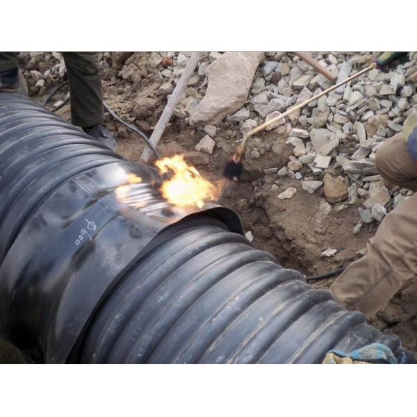 Fiberglass Reinforced Heat Shrinkable Sleeve Extrusion Line For Oil Gas Pipeline Anti-Corrosion protection