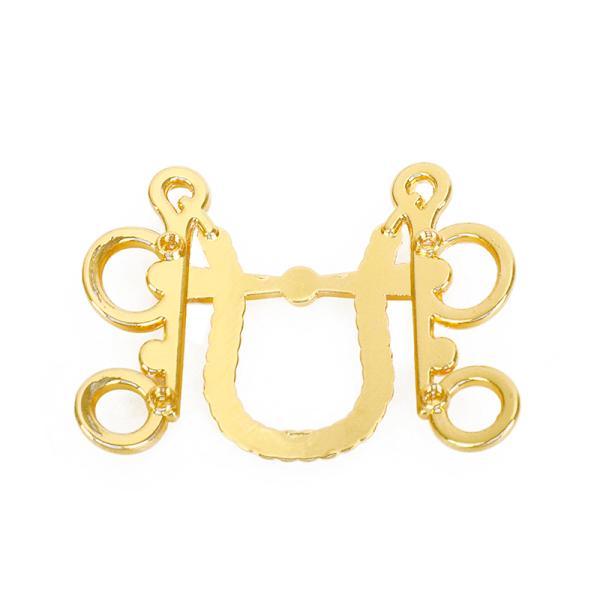 Fashion Gold Metal Lock Accessories Handbag Lock Decoration Part