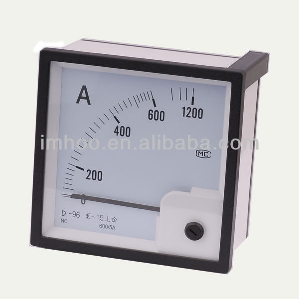 96 Moving Iron AC Voltmeter 3 Phase Current Voltage Frequency Meter