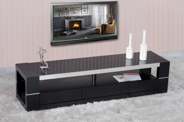 Wood Living Room Furniture,White,Black High Glossy Coffee Table,End Table,Cocktail Table,Side Table,Sofa Table