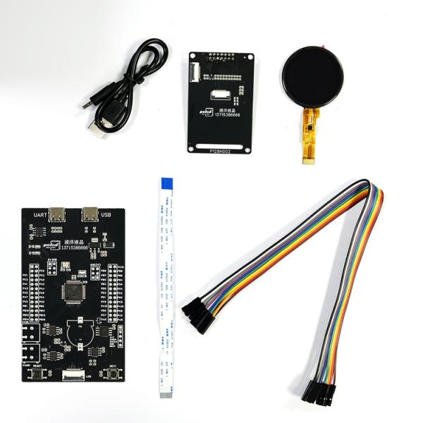 Polcd 1.28インチ ラウンドスクリーン PCB & PCBA 製造回路基板 PCBアセンブリ