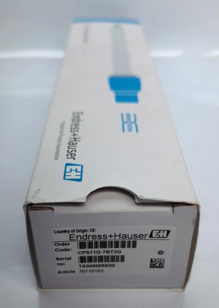 Sonde de pH numérique Endress+Hauser Orbisint CPS11D 120mm avec diaphragme en PTFE
