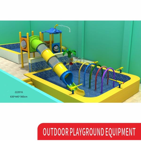 Бассейн Парк Сад Металлическая Вода На улице Детская Игровая площадка Слайд Коммерческий