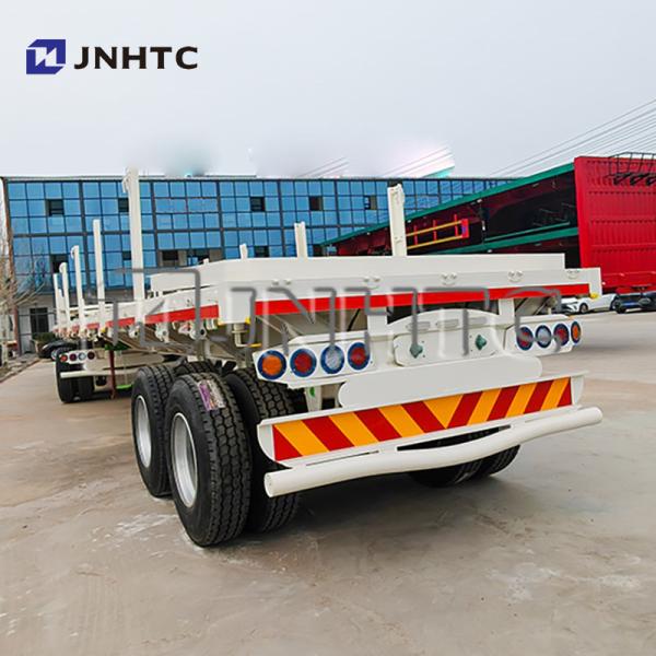 2axle 3 Axles 50ton 20feet 40ft 45ft Flatbed Flat Bed Container Semi Trailer Flatbed Trailer for Sale