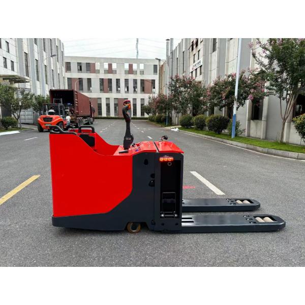 Chinese Forklift 1.5T/2.0T Power Pallet Jack with Portable Design and Lithium Battery