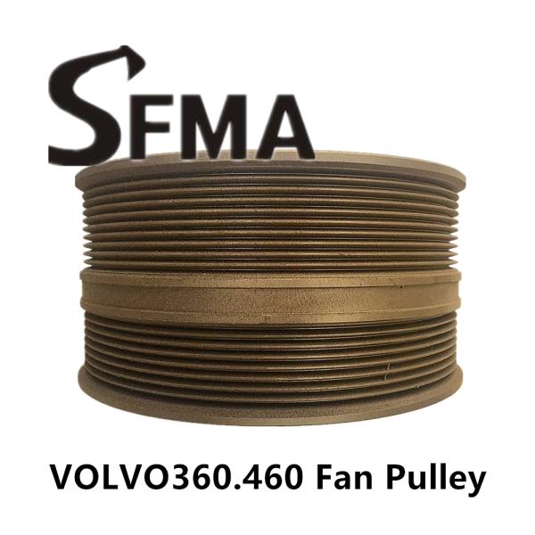 Engine Pump Pulley ,  Excavator Accesories , Volvo360/460 18 Groove