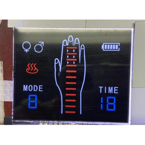 Custom Negative VA Lcd Display Transmissive Digit Graphic LCD Panel