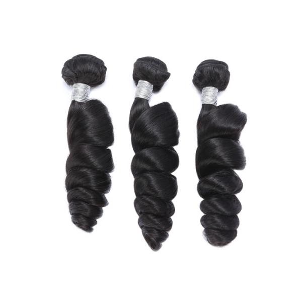 High Density Original Virgin Human Hair Natural Wave Double Machine Weft 10'' - 30''