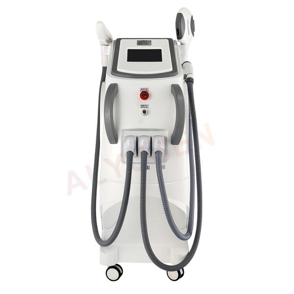 Hot Selling 3 in 1 E-light IPL OPT RF ND Yag Laser Tattoo Removal Hair Removal Machine