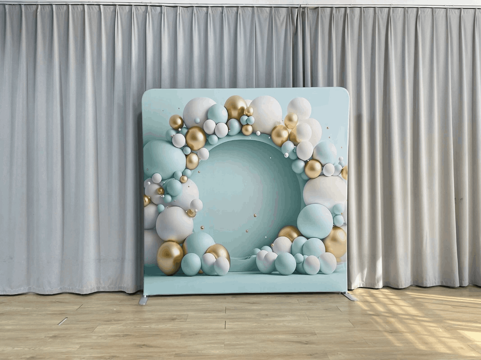 Lightweight 8x8 Photo Booth Backdrop Fabric Photo Booth Wall Backdrop