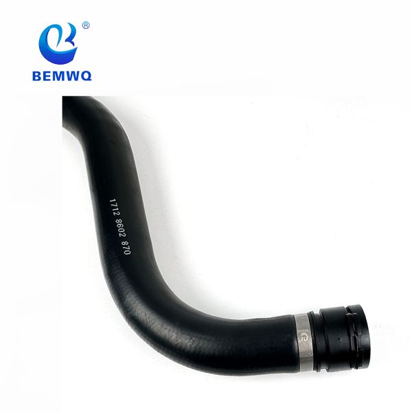 17128602870 BMW Rubber Upper Coolant Radiator Hose for B48 5-SERIES G30 6-SERIES G32