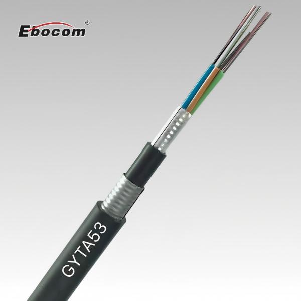 Outdoor Fiber Optic Cable Armored UV Resistant Lightweight Easy Installation Suitable Harsh Weather Conditions Performance