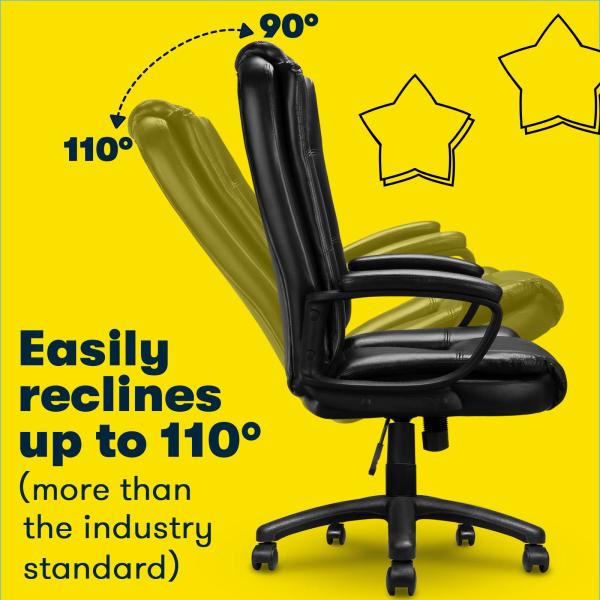 Adjustable Lumbar Support Office Chair Product Dimensions 23.82