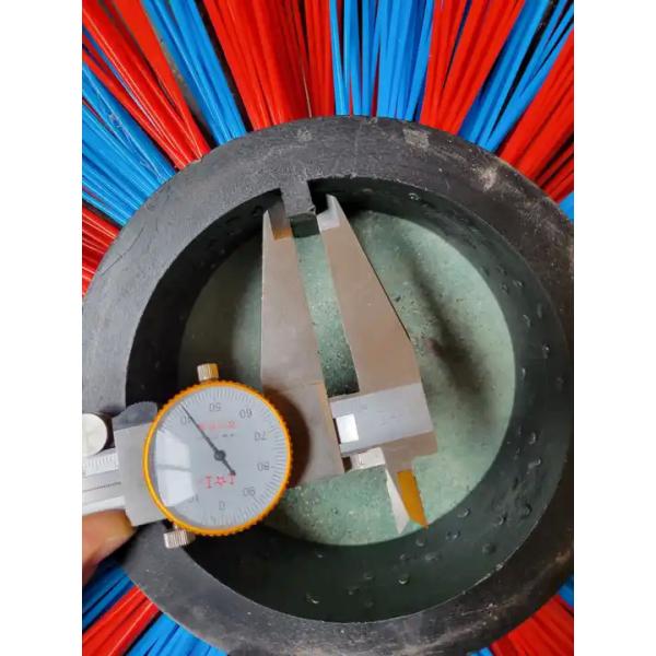 129mm Road Sweeper Brush Plastic Ring Injection Flat Wafer Brush