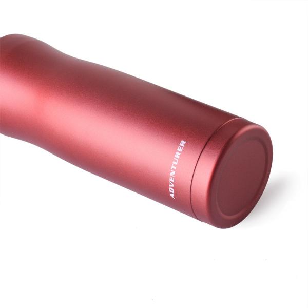 One Finger Touch Open Portable Sport Bottle With Silicone Drinking Straw