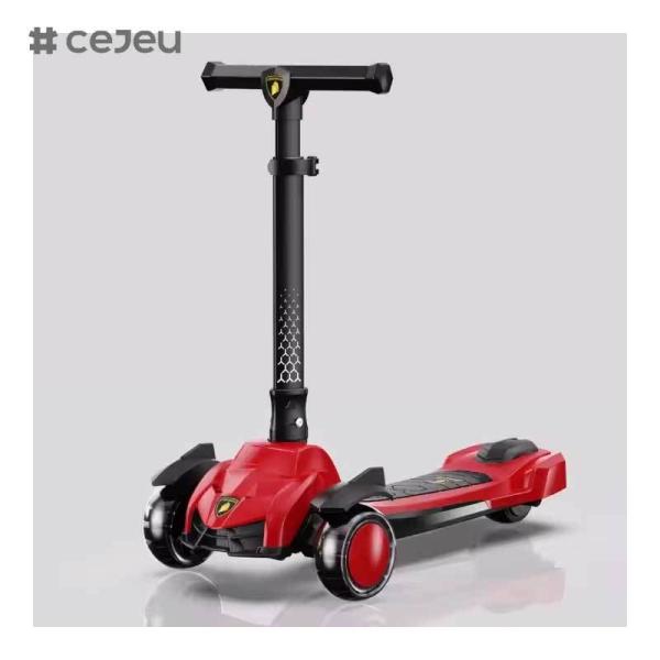 CJ-HLW-101 Children's Scooter, Children's Scooter, 1-3 to 6 Year Old Boys and Girls, 3-in-1 yo yo, Foldable Scooter