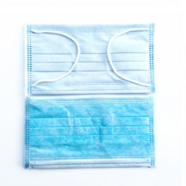 Water Repellent Medical Face Mask , Disposable Mouth Mask Skin - Friendly Long Durability