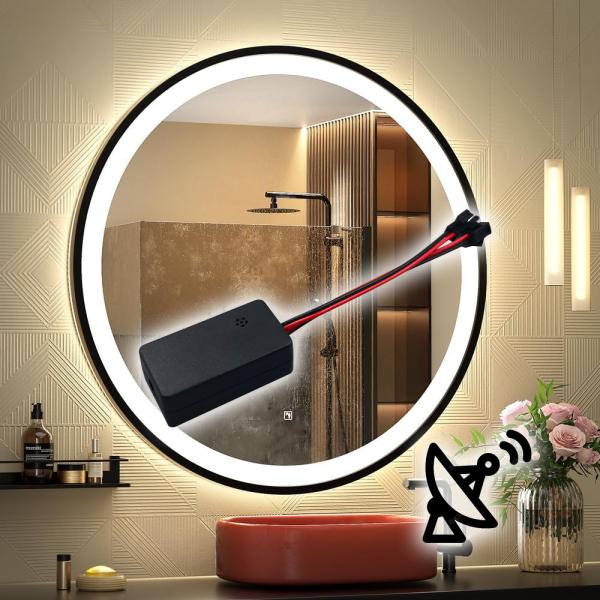 Smart Mirrors Radar PIR Motion Sensor Light Switch Integrated and Customizable Design