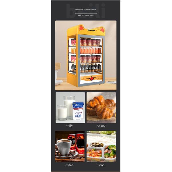 Fully Automated Food Warmer Display Cabinet with Hot Air Circulation Heating Function