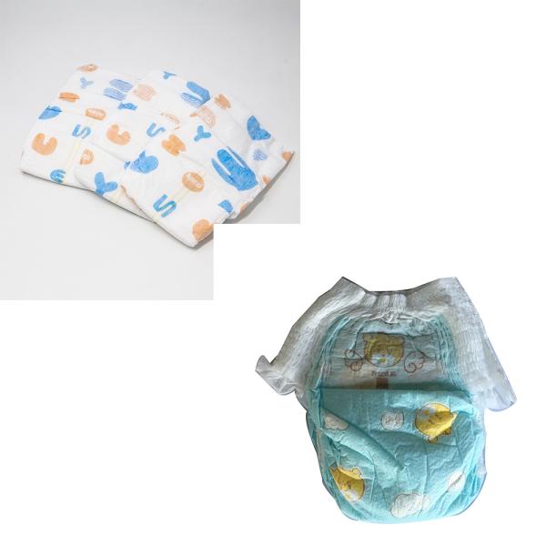 Sport Causal Swim Disposable Diapers Leakproof Embossed Topsheet