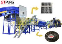 Plástico compacto que lava reciclando a máquina para o perfil plástico Waste