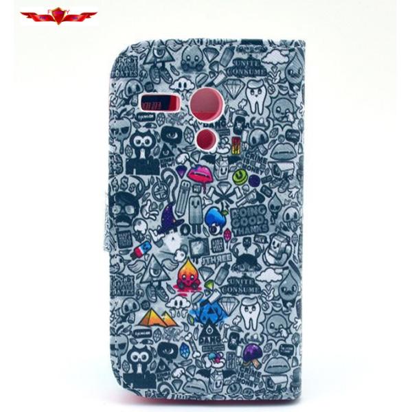 Dirtproof/Shockproof MOTO G PU Cartoon Cover Cases 12Types Durable