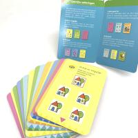 Cartes recyclables de Matt Lamination Pantone Learning Flash