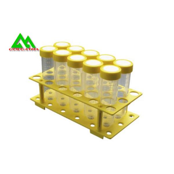 PP Material Colorful Centrifuge Tube Rack , Plastic Test Tube Stand CE ISO
