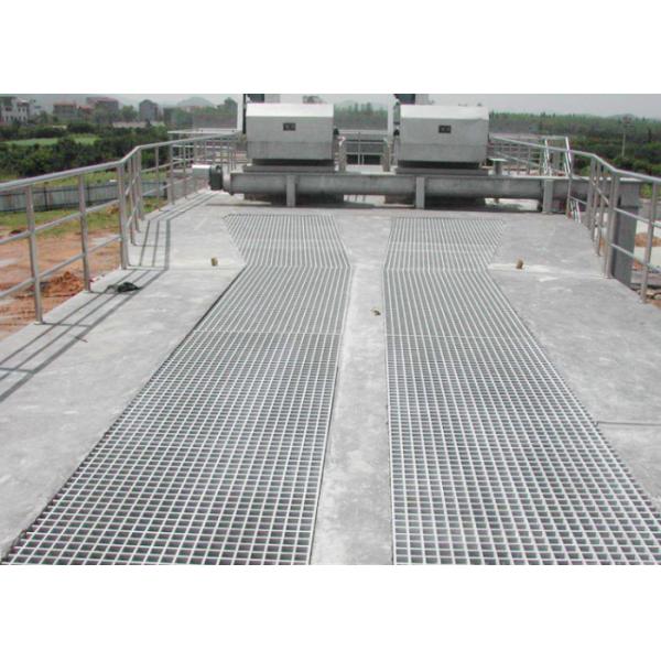 Rejilla de acero galvanizado antideslizante para plataformas de plataformas petrolíferas