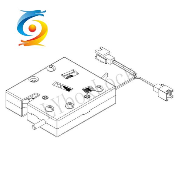 Замка шкафа соленоида SPCC противоударное на открытом воздухе электромагнитное