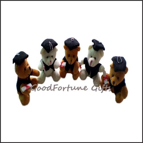 Miniature Keychain Promotional Teddy Bear Customized For Mobile Bag Hanging