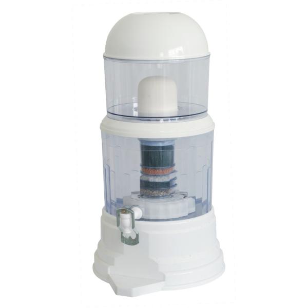 Очиститель воды бака 7 фильтров этапа минеральный, белый ясный пластиковый бак в