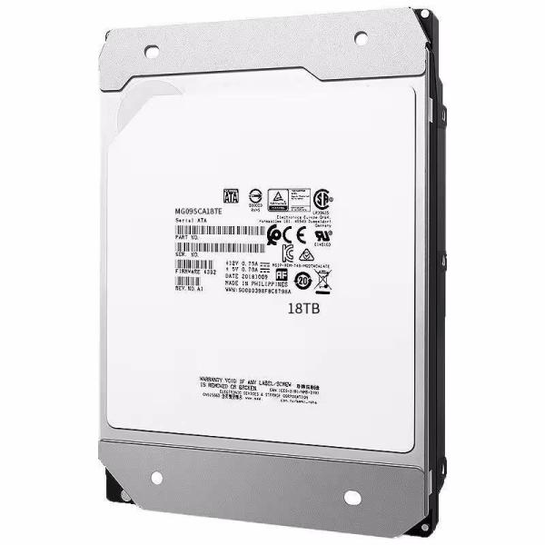 7200 RPM Hard Disk Drive 18TB MG09SCA18TE 7.2K RPM SAS 12Gb/s 512e 3.5in Server Internal HDD 7GB Single Disk Capacity