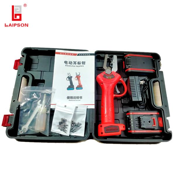 Veterinary Equipment Electric Ear Tag Install Tool Animal Cow Pig Ear Tags Applicators Pliers