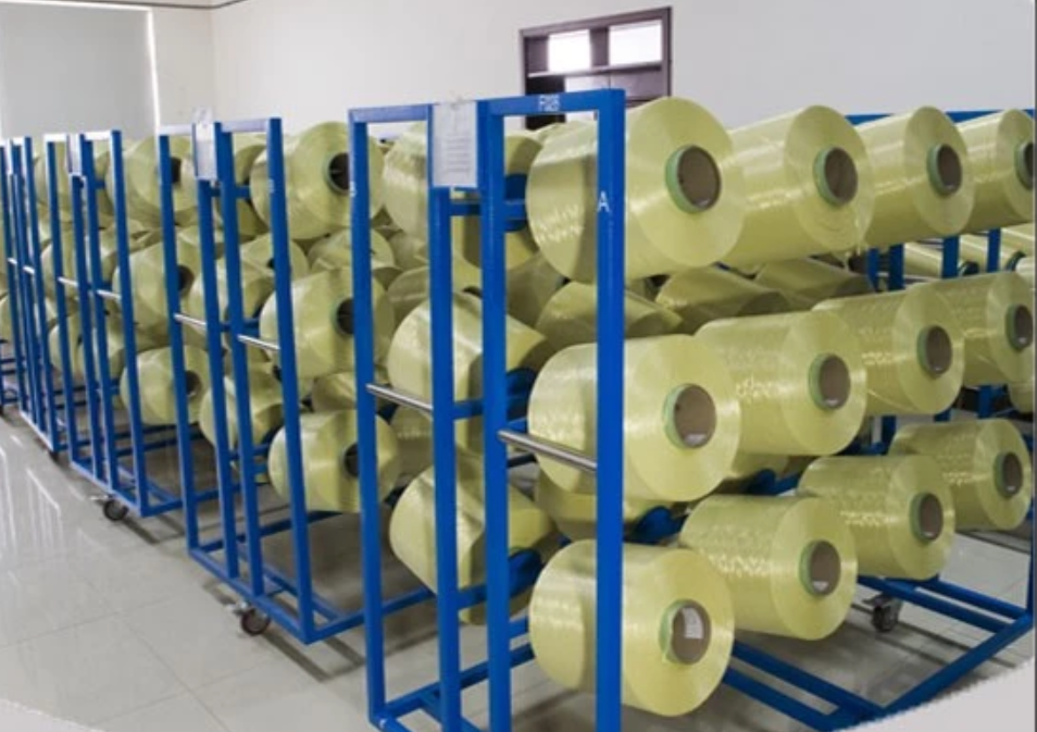 Высокая пряжа цепкости 1000D 1500D Du Pont Aramid для заполнителя кабеля