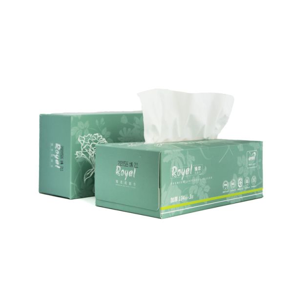Oem Cleaning Skin-Friendly Wholesale Cleancare Facial Box Tissue Softcare Facial Tissue Facial in Bulk