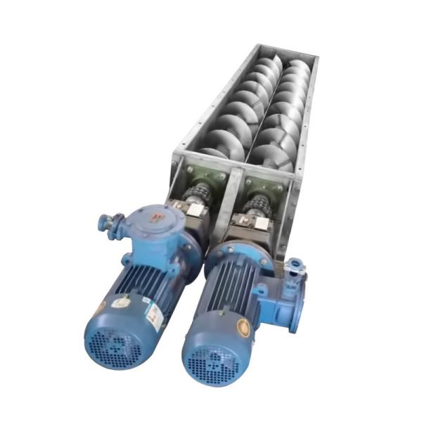 Stainless Steel Heat Resistant Customizable Screw Auger Conveyor for Power Plants and Industrial Use